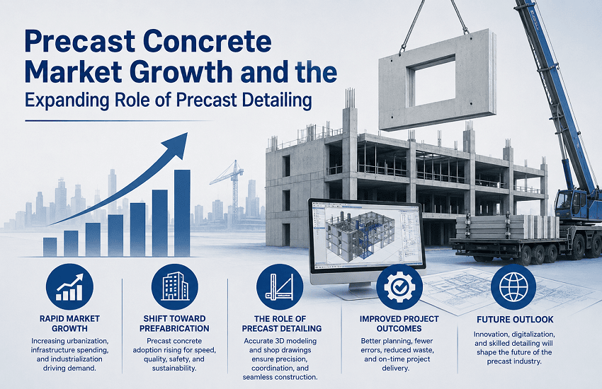 Precast Concrete Market Growth and the Expanding Role of Precast Detailing