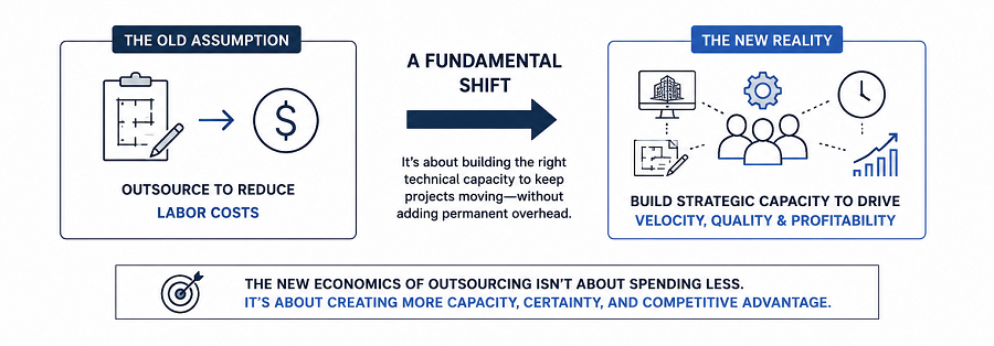 New Economics of Technical Outsourcing in Cast Stone Detailing