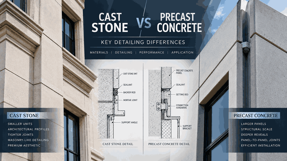 Cast-Stone-Vs-Precast-Concrete-Detailing